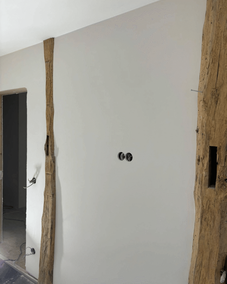 Chantier Plafonnage N°3 - Wéris (2)