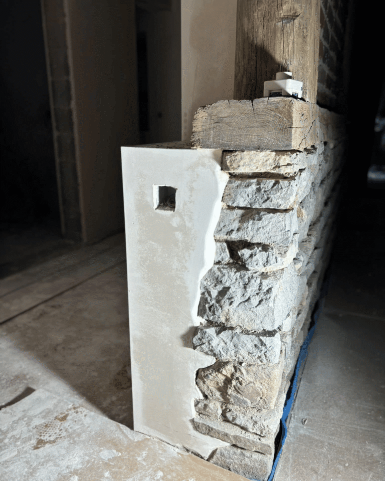 Chantier Plafonnage N°3 - Wéris (4)