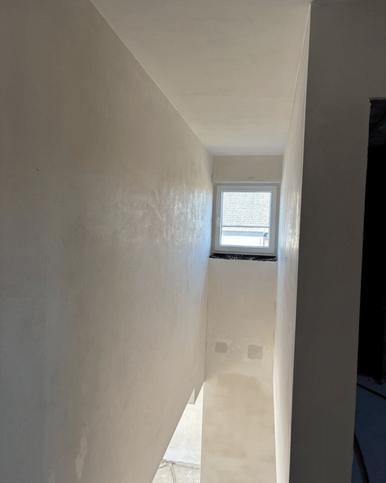 Chantier Plafonnage et cimentage N°1 - Waha